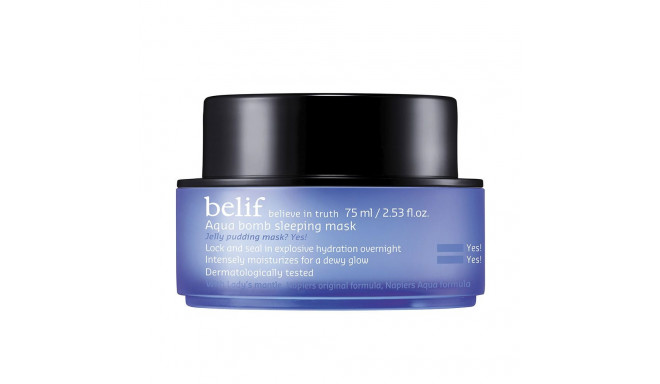 BELIF AQUA BOMB mascarilla de noche hiperhidratante 75 ml