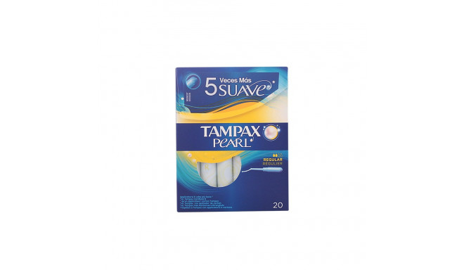 TAMPAX PEARL tampón regular 20 uds