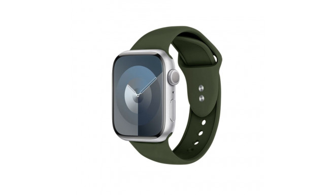 Crong Liquid - Pasek do Apple Watch 38/40/41/42 mm (zielony)