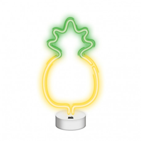 Neon LED on a stand PINEAPPLE yellow green NNE05 Neolia
