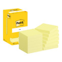 Note paper 76x76mm POST-IT canary yellow 12x100 sheets