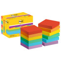 Бумага для заметок 47x47 мм POST-IT SS Playful 12x90 листов