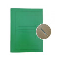 Fast binder SMLT A4 cardboard green