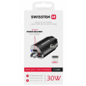 Swissten Nano Metal Car Charger Adapter 2xUSB-C with 30W PD / SCP