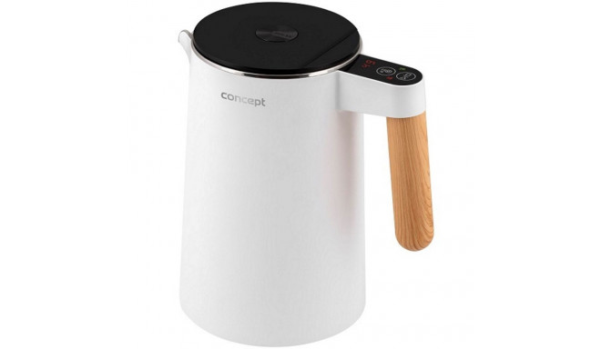 Stainless Steel Kettle White 1.5 l Salt & Pepper Concept RK3300