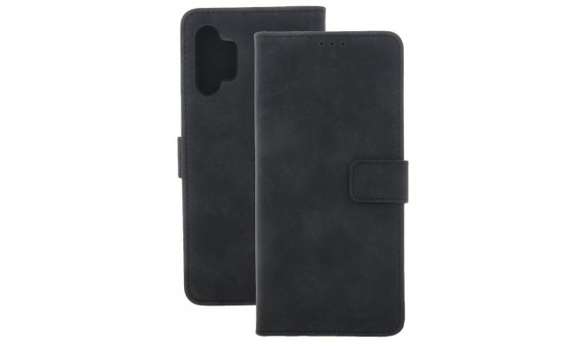 Kaardivahega mobiiliümbris Setty Redmi Note 13 4G Wallet Smart Velvet, must