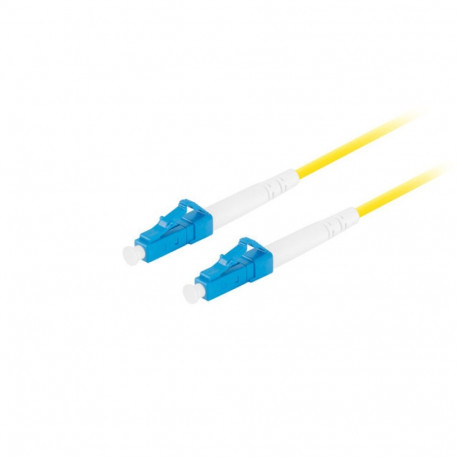 FIBER OPTIC PATCHCORD SM LC/UPC-LC/UPC SIMPLEX 2M LSZH G657A1 3.0MM YELLOW LANBERG