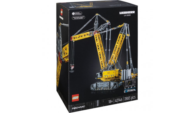 LEGO Technic 42146 - Liebherr LR 13000 - roomikkraan.