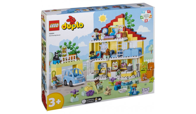 LEGO DUPLO Town 10994 - 3-ühes eramaja