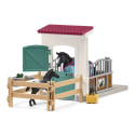 Schleich Horse Club 42611 Box with Mare and Foal