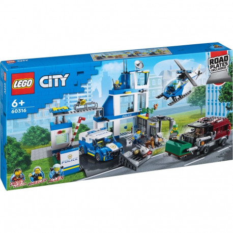 LEGO City Police 60316 politseijaoskond