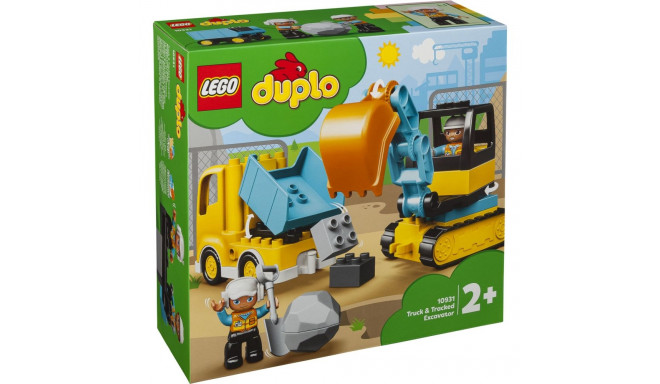 LEGO DUPLO Town 10931 - Veoauto ja ekskavaator