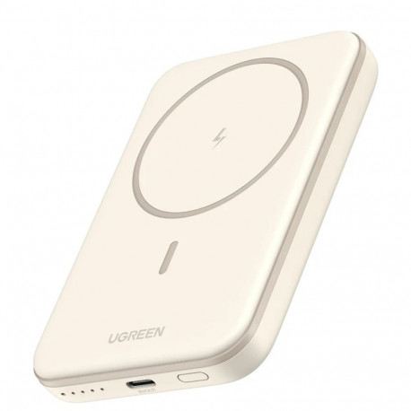 LiPo PowerBank 5000mAh 15W traadita QI 7,5W laadija, magnetiga Magsafe PB560 UGREEN