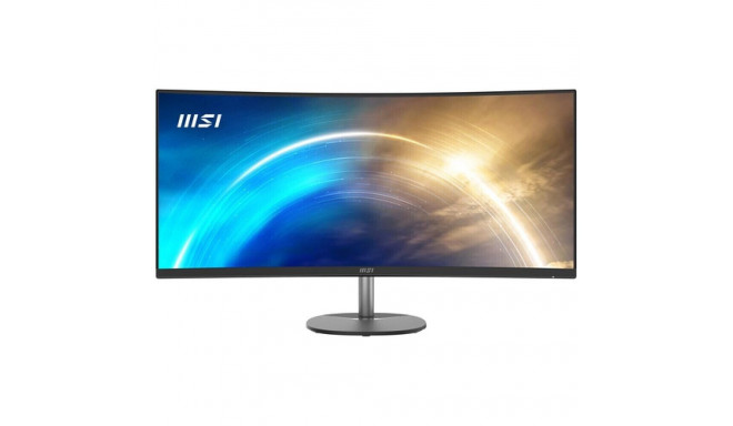 MSI PRO MP341CQDE, LED monitor - 34 - black/silver, curved, UWDHD, 100 Hz, FreeSync, HDMI, Displaypo