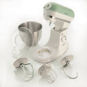 Ariete Vintage food processor 1588 (light green/cream, 1,200 watts)