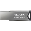 ADATA UV350 512 GB, USB stick (silver/metal, USB-A 3.2 Gen 1, retail)