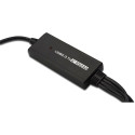 Digitus USB 2.0 adapter cable, USB-A plug > 4x serial RS232 plug (black, 1.5 meters)