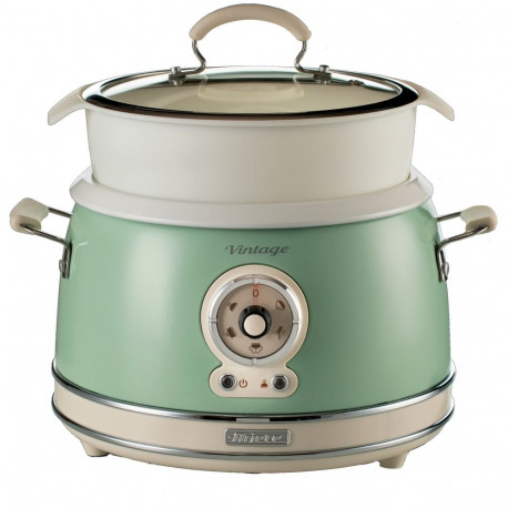 Reiskocher Vintage Green (hellgrün, 700 Watt, 3,5 Liter)