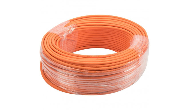 Digitus Professional Cat7 S/FTP installation cable duplex, Dca (orange, 100 meter roll)