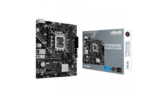 ASUS PRIME H610M-K D4 ARGB - Socket 1700 - motherboard