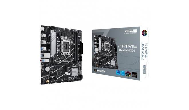 ASUS PRIME B760M-R D4 - Socket 1700 - motherboard