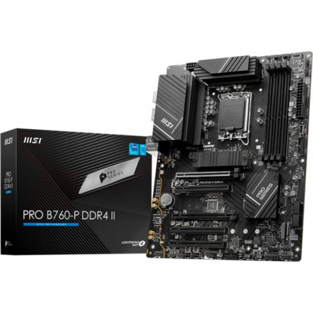 MSI emaplaat PRO B760-P II, must