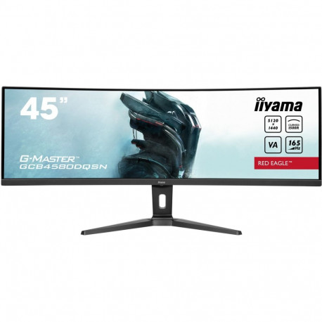 G-Master GCB4580DQSN-B1 (113 cm (44.5 Zoll), schwarz (matt), DQHD, VA, Curved, AMD Free-Sync, 165Hz 