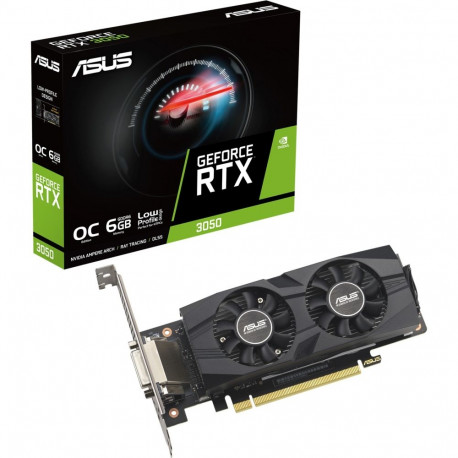 GeForce RTX 3050 LP-BRK (1x DisplayPort, 1x HDMI 2.1, 1x DVI-D)