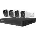 Foscam FNA 108 E B4 2T, set (black/white, FNA108E 8-channel NVR, 4x V8EP camera)