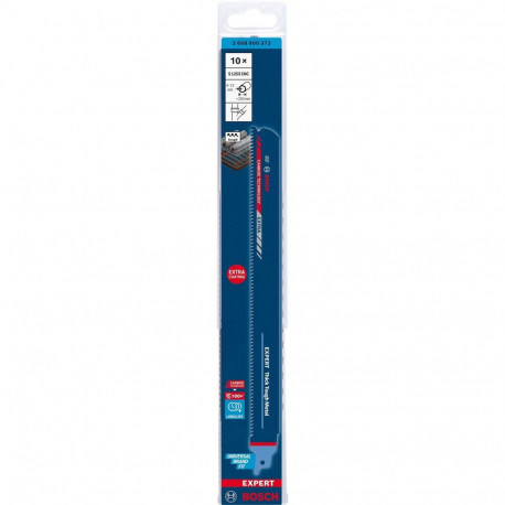 EXPERT sabelsae terad S 1255 CHC 300mm paksude ja tugevate metallide lõikamiseks 10tk