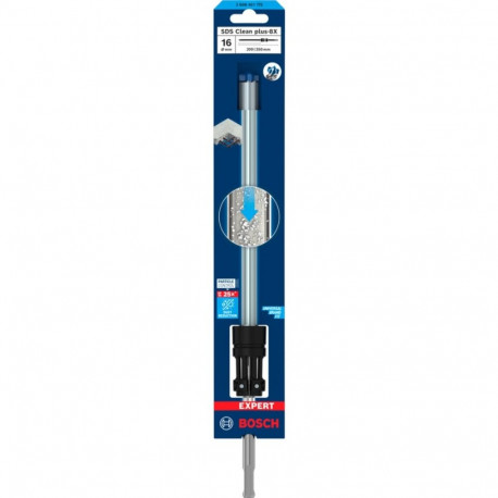 EXPERT Hammerbohrer SDS Clean plus-8X, Ø 16mm (Arbeitslänge 200mm, Saugbohrer)
