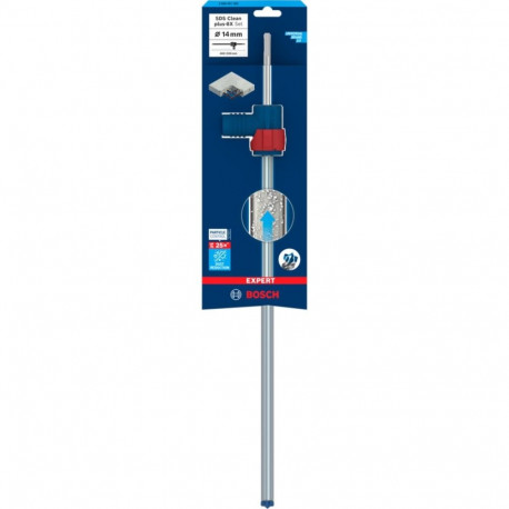EXPERT vasarpuuride komplekt SDS Clean plus-8X Ø14mm (tööpikkus 400mm, imepuur koos imemisühendusega