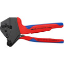KNIPEX Crimping system pliers 97 43 66 EVO, crimping pliers (red/blue, for MC4 EVO 2 solar connector