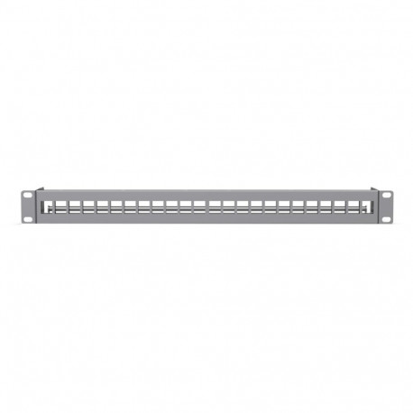 Blank patchpaneel keystone-pesadega 24 porti (1HE)
