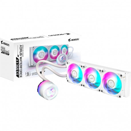 GIGABYTE AORUS WATERFORCEX II 360mm ICE, water cooling (white)