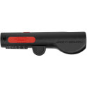 Wiha stripping multitool, for round cables, stripping/removal tool (black/red, up to 6mm2)