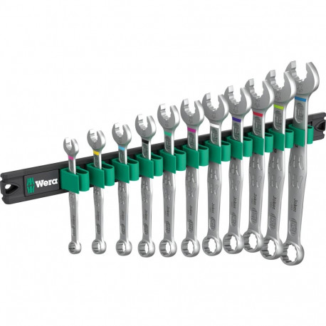 Wera 9640 magnetic strip 6003 Joker 1, 11 pieces, wrench (combination wrench set)