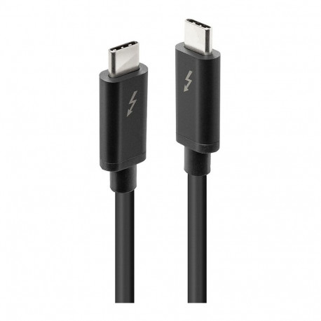 Thunderbolt 3 Kabel, 20 Gbit/s (schwarz, 1 Meter)