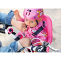 ZAPF Creation BABY born bicycle seat, doll accessories (pink)