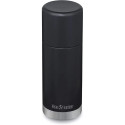 Klean Kanteen thermos bottle TKPro-SB vacuum insulated, 750ml (black (matt), with Pour Through Cap)