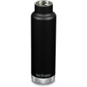 Klean Kanteen drinking bottle Classic VI vacuum insulated, 592ml (black (matt), with black loop cap)