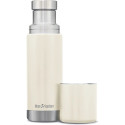 Klean Kanteen thermos bottle TKPro-TF vacuum insulated, 500ml (white, with Pour Through Cap)