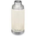 Klean Kanteen thermos bottle TKPro-TF vacuum insulated, 750ml (white, with Pour Through Cap)