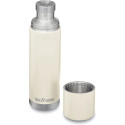 Klean Kanteen thermos bottle TKPro-TF vacuum insulated, 1,000ml (white, with Pour Through Cap)