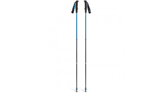 Black Diamond Distance Carbon Trekking poles, fitness equipment (blue, 1 pair, 120 cm)