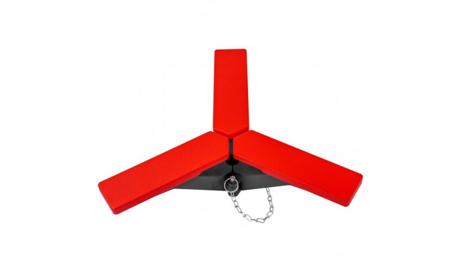 BESSEY ceiling mount STE-DS, support (red, for tube O 25mm and 28mm)