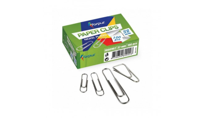 Paper clip 25mm zinc 100 pcs