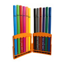 Fibre pens triangular Fiorello GR-290 12 colors