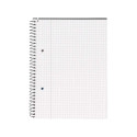 Folder in spiral binding A5+ checkered BANTEX College Pad cardboard covers 70 sheets