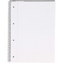 Folder in spiral binding A4+ checkered BANTEX College Pad cardboard covers 70 sheets